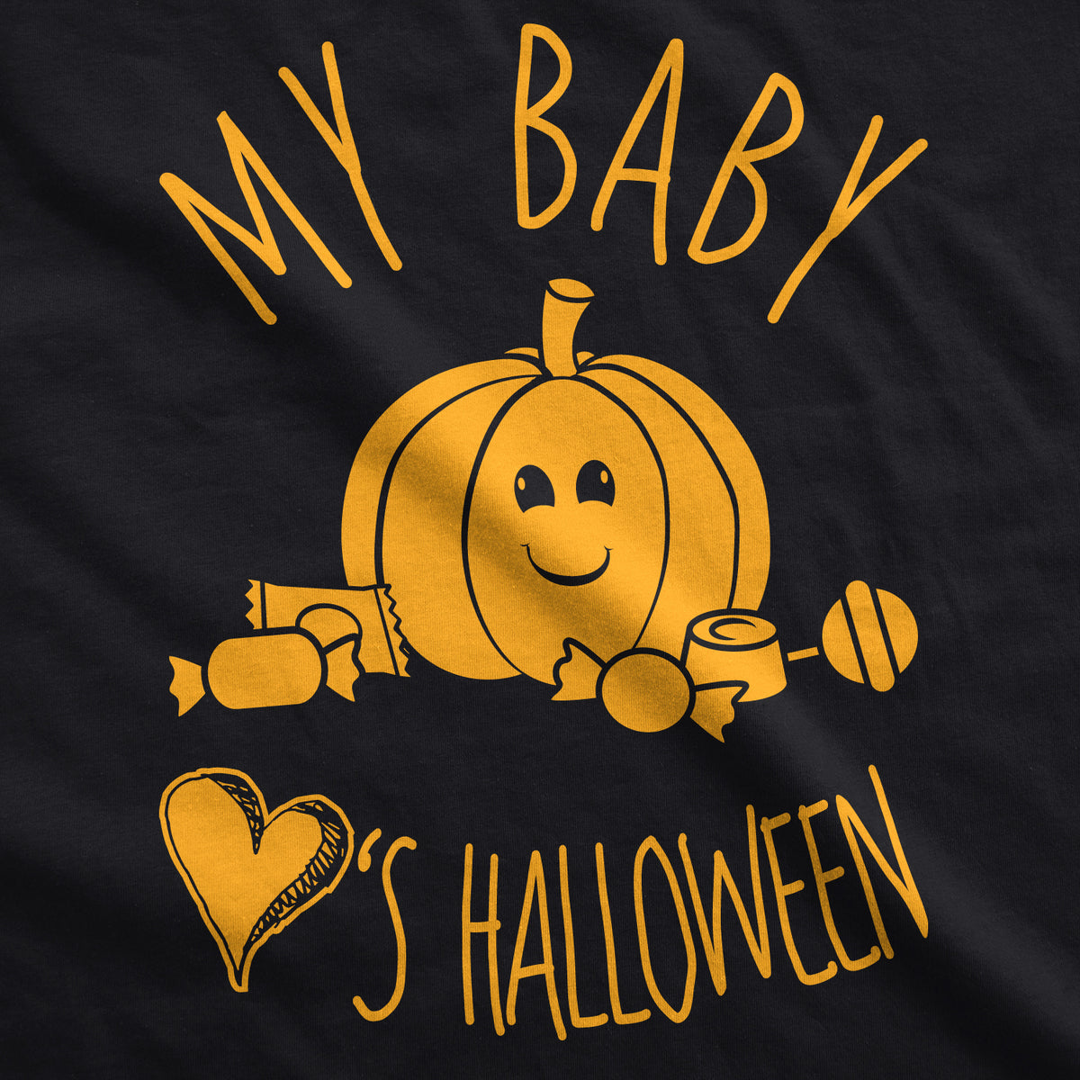 My Baby Loves Halloween Maternity T Shirt