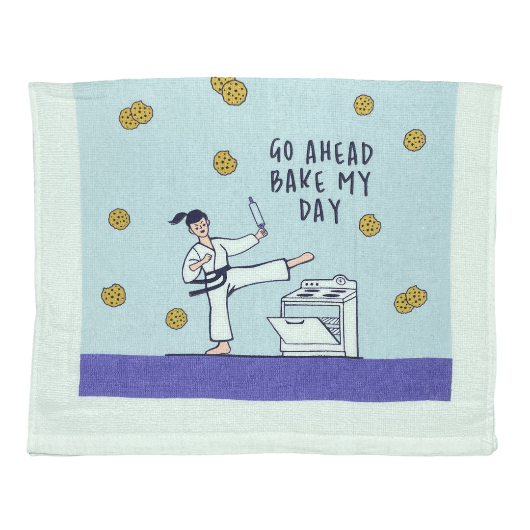 Go Ahead Bake My Day Tea Towel Tea Towel