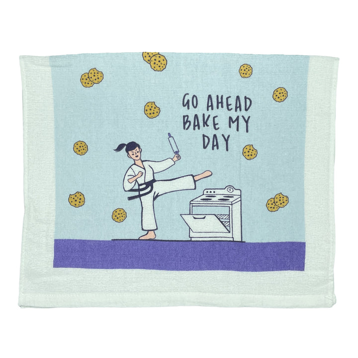 Go Ahead Bake My Day Tea Towel Tea Towel