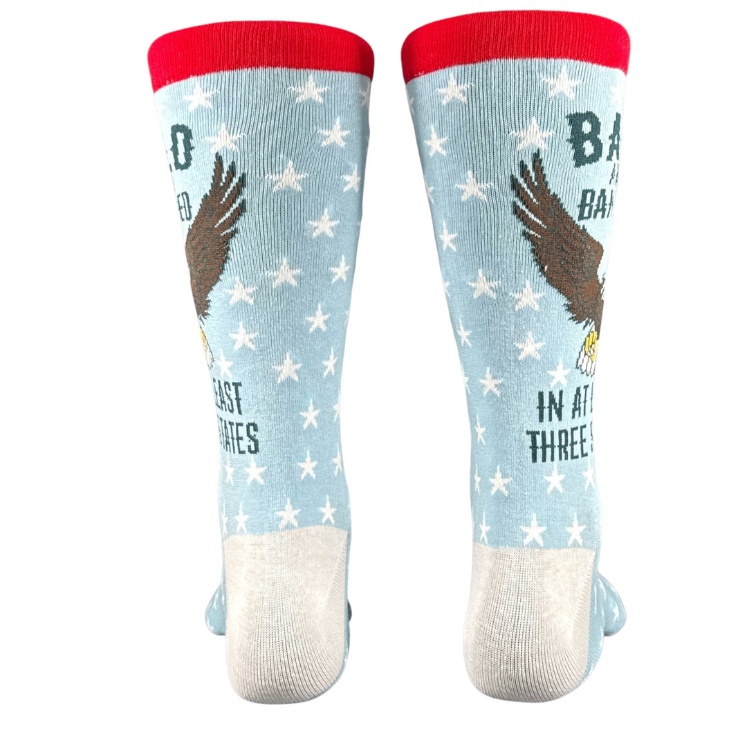 Bald and Banned In 3 States Socks