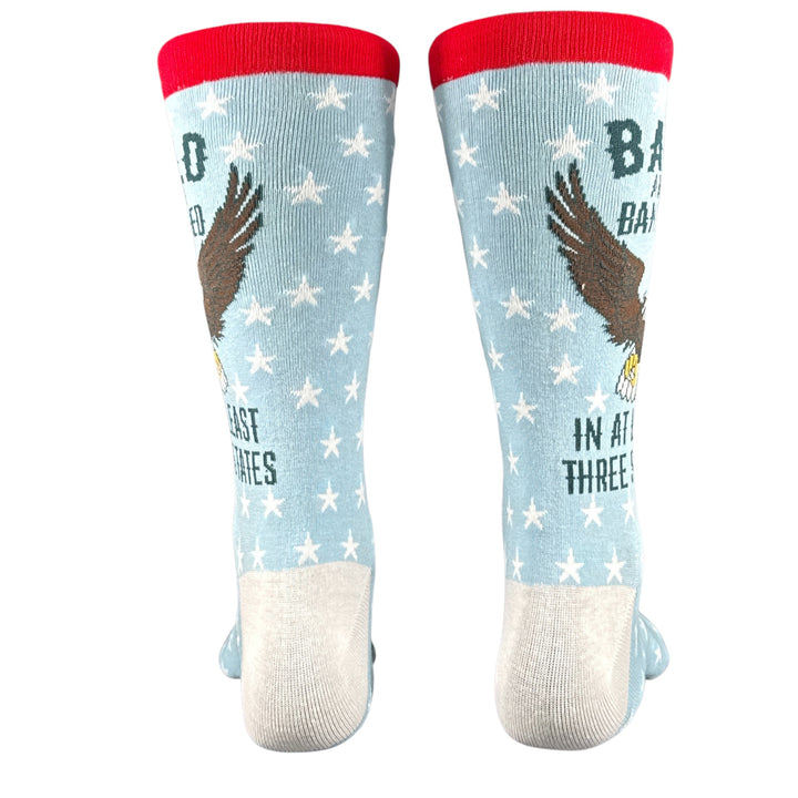 Bald and Banned In 3 States Socks