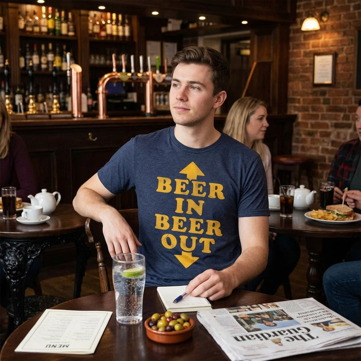 Beer In Beer Out Men's T Shirt