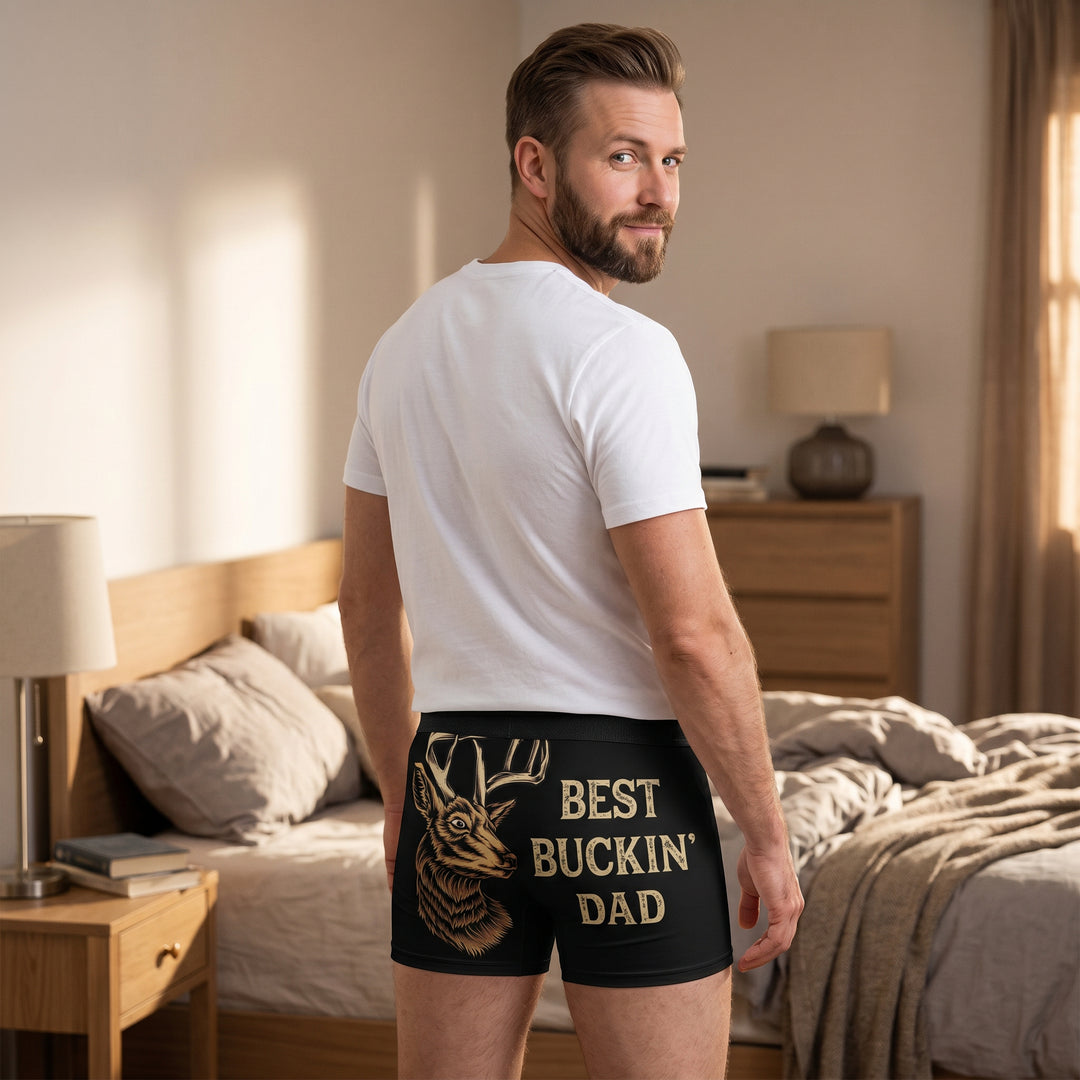 Best Bucking Dad Boxer Briefs