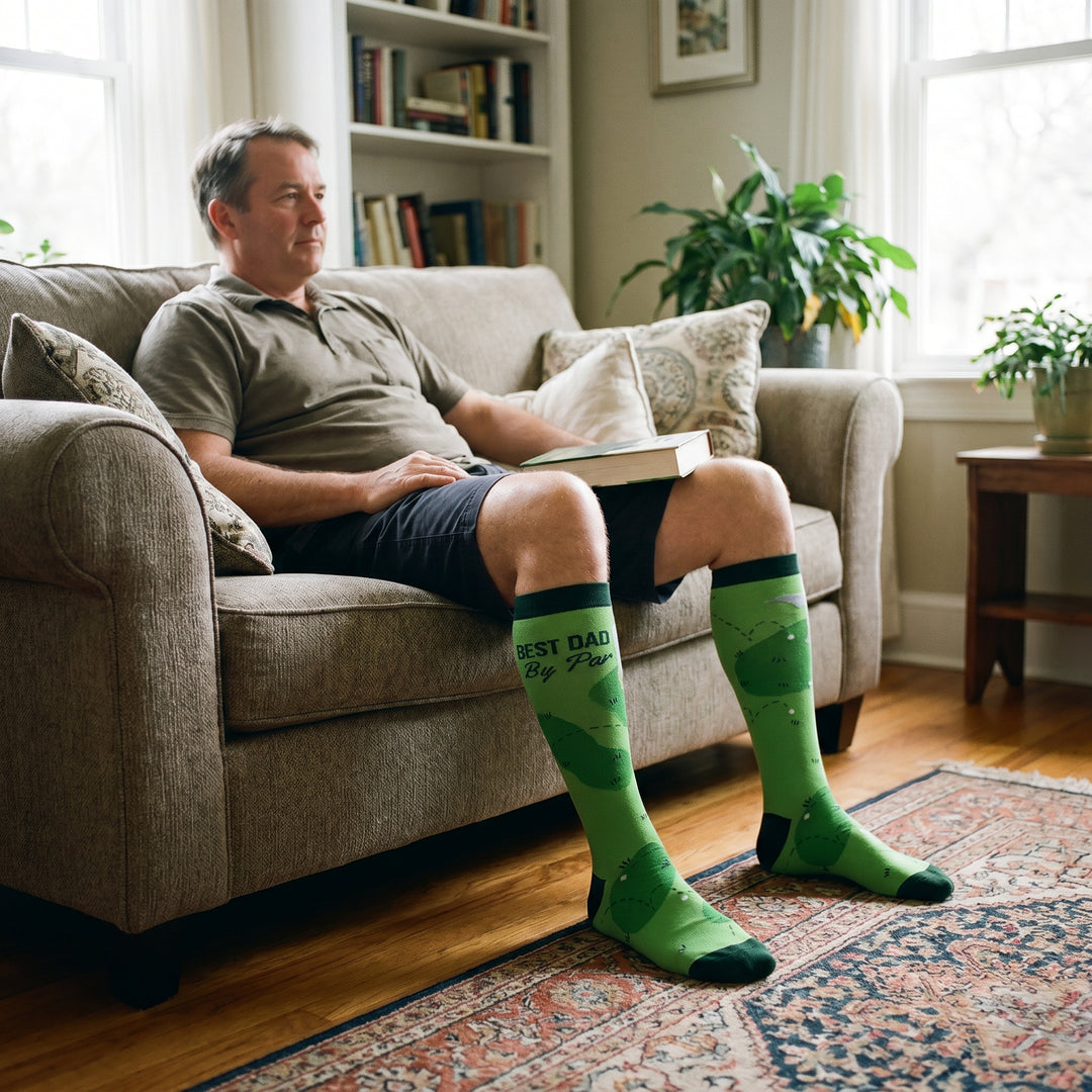 Best Dad By Par Compression Socks