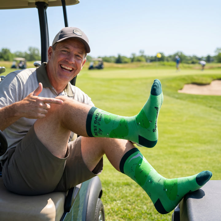 Best Dad By Par Compression Socks