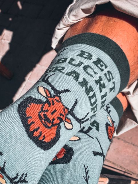 Best Buckin' Grandpa Ever Socks
