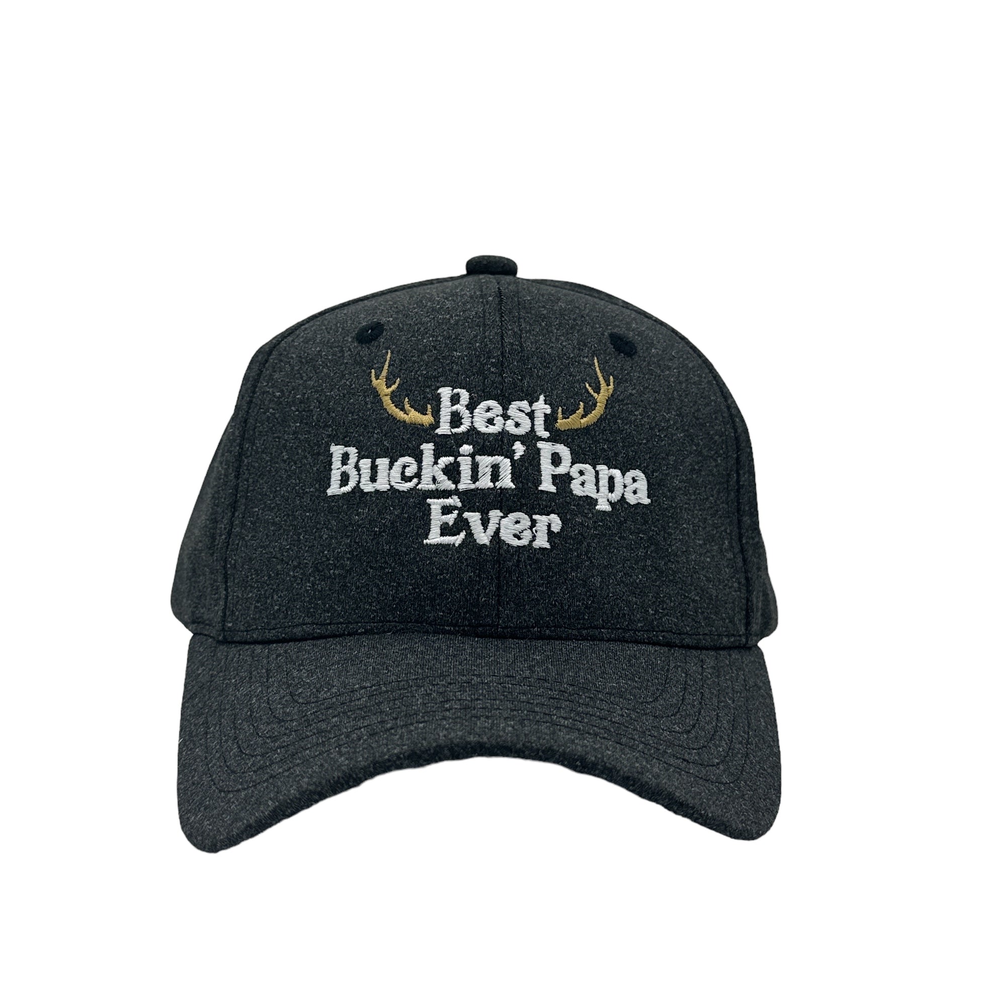 Funny Best Buckin Papa Ever Nerdy Father's Day Hunting Tee