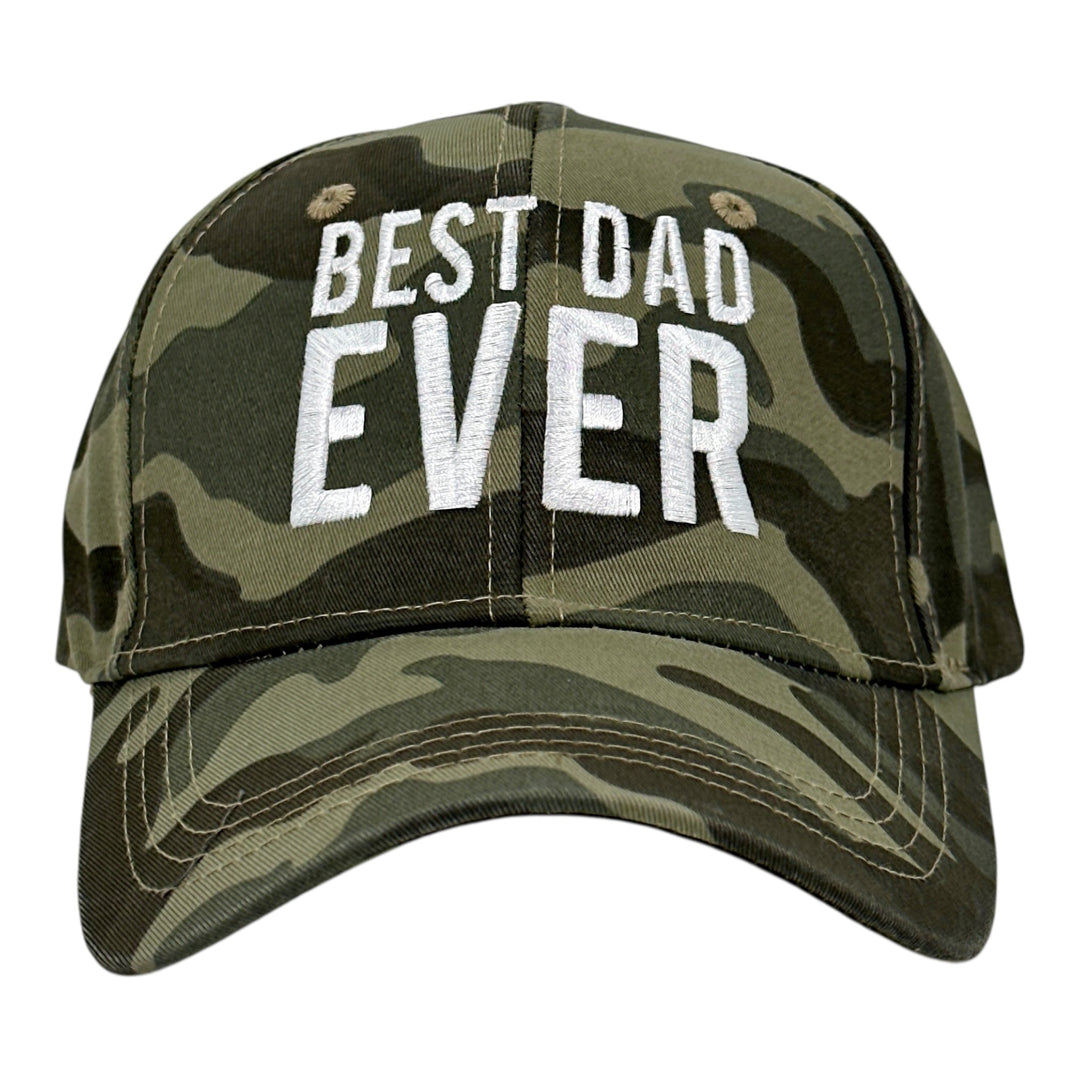 Funny Camo - Best Dad Ever Best Dad Ever Nerdy Father's Day Tee
