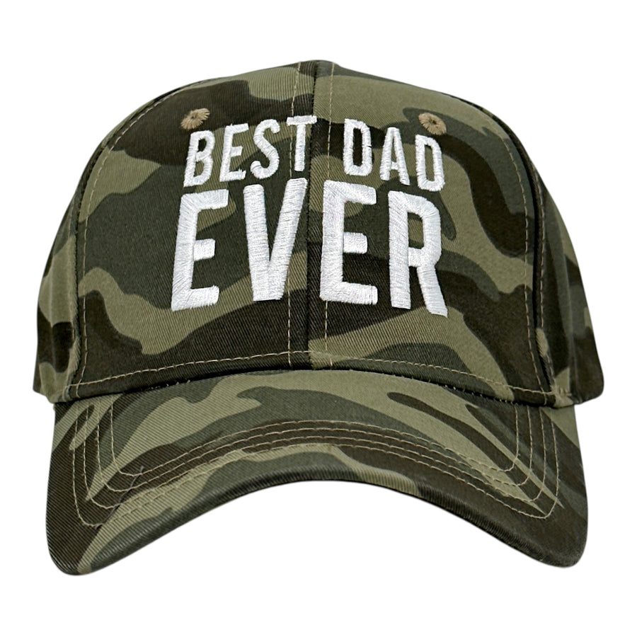 Funny Camo - Best Dad Ever Best Dad Ever Nerdy Father's Day Tee
