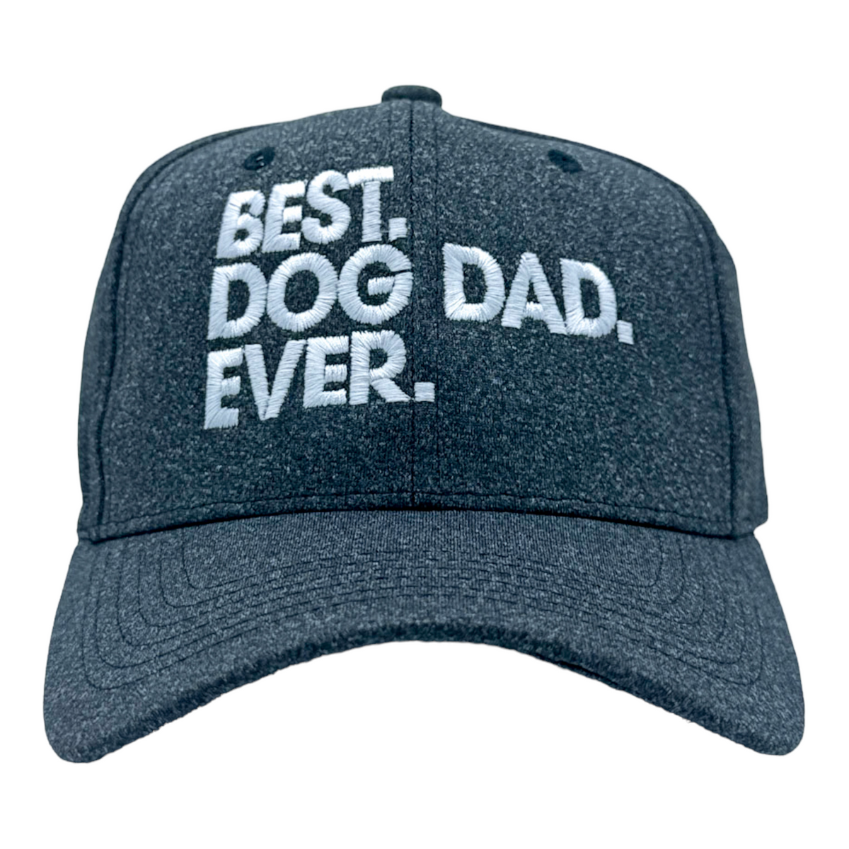 Funny Heather Black - Dog Dad Best Dog Dad Ever Nerdy Father&#39;s Day Dog Tee