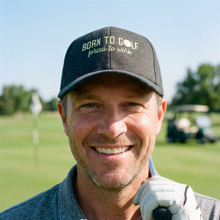 Born To Golf Forced To Work Hat