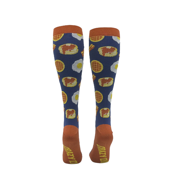 Breakfast Foods Compression Socks