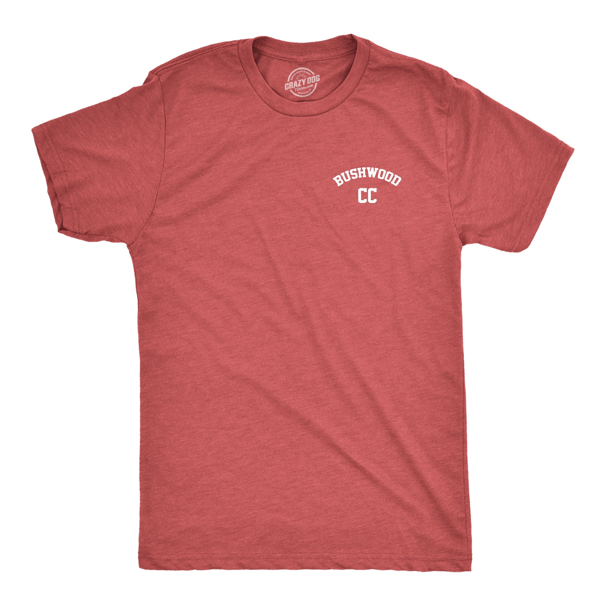 Funny Heather Red Bushwood Country Club Mens T Shirt Nerdy TV & Movies Golf Tee