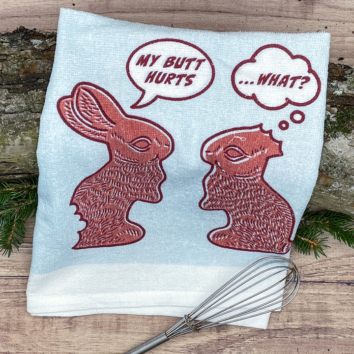 My Butt Hurts Tea Towel Tea Towel