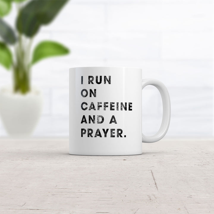 Caffiene And Prayer Mug