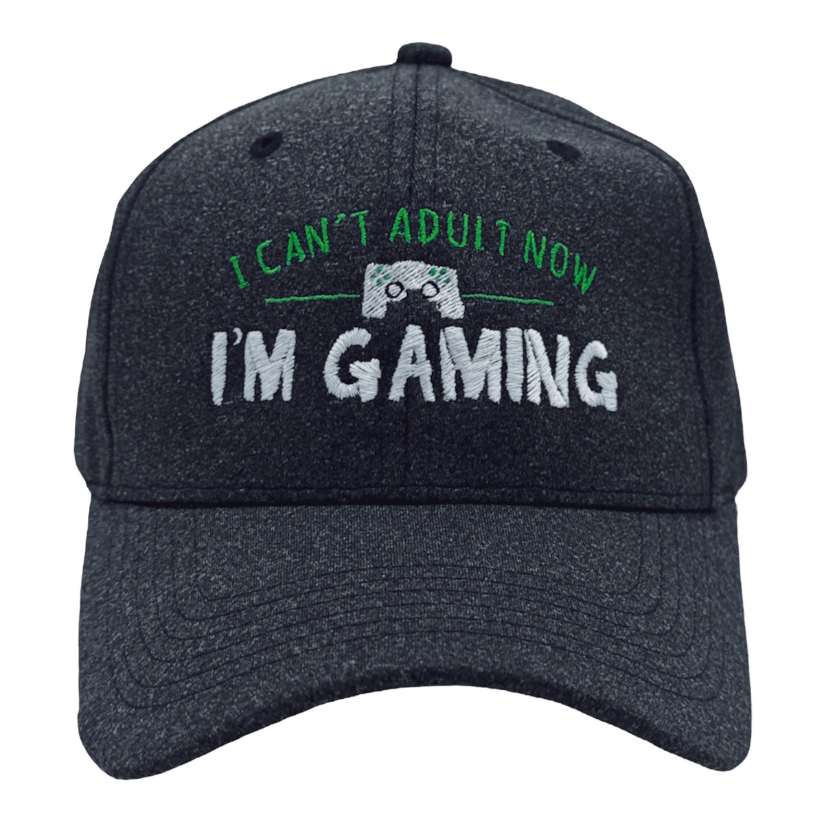 Funny Heather Black - Im Gaming I Cant Adult Now Im Gaming Nerdy sarcastic Video Games Tee