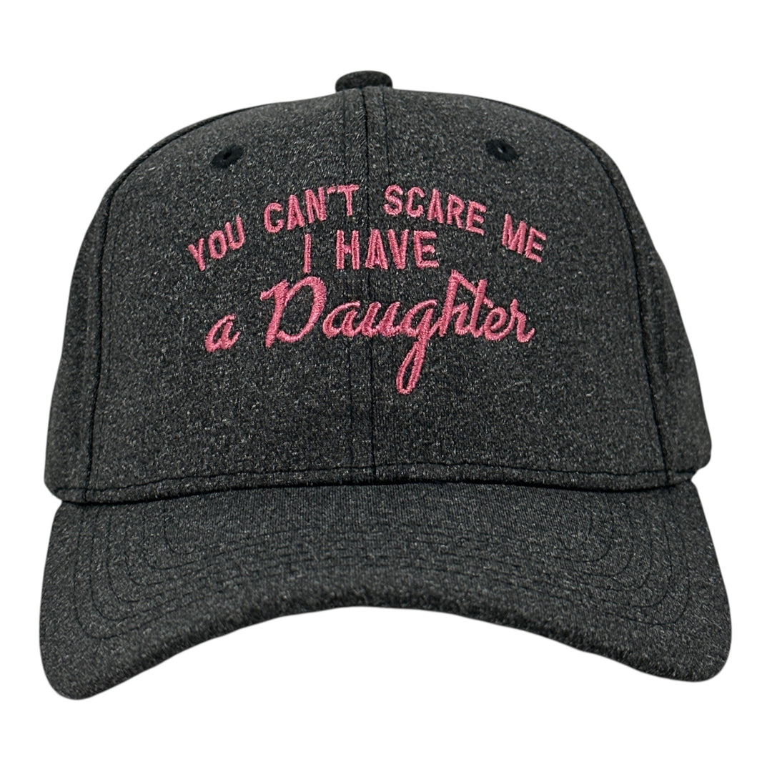 Funny Black - Cant Scare Daughter You Cant Scare Me I Have A Daughter Nerdy Father's Day Daughter Tee