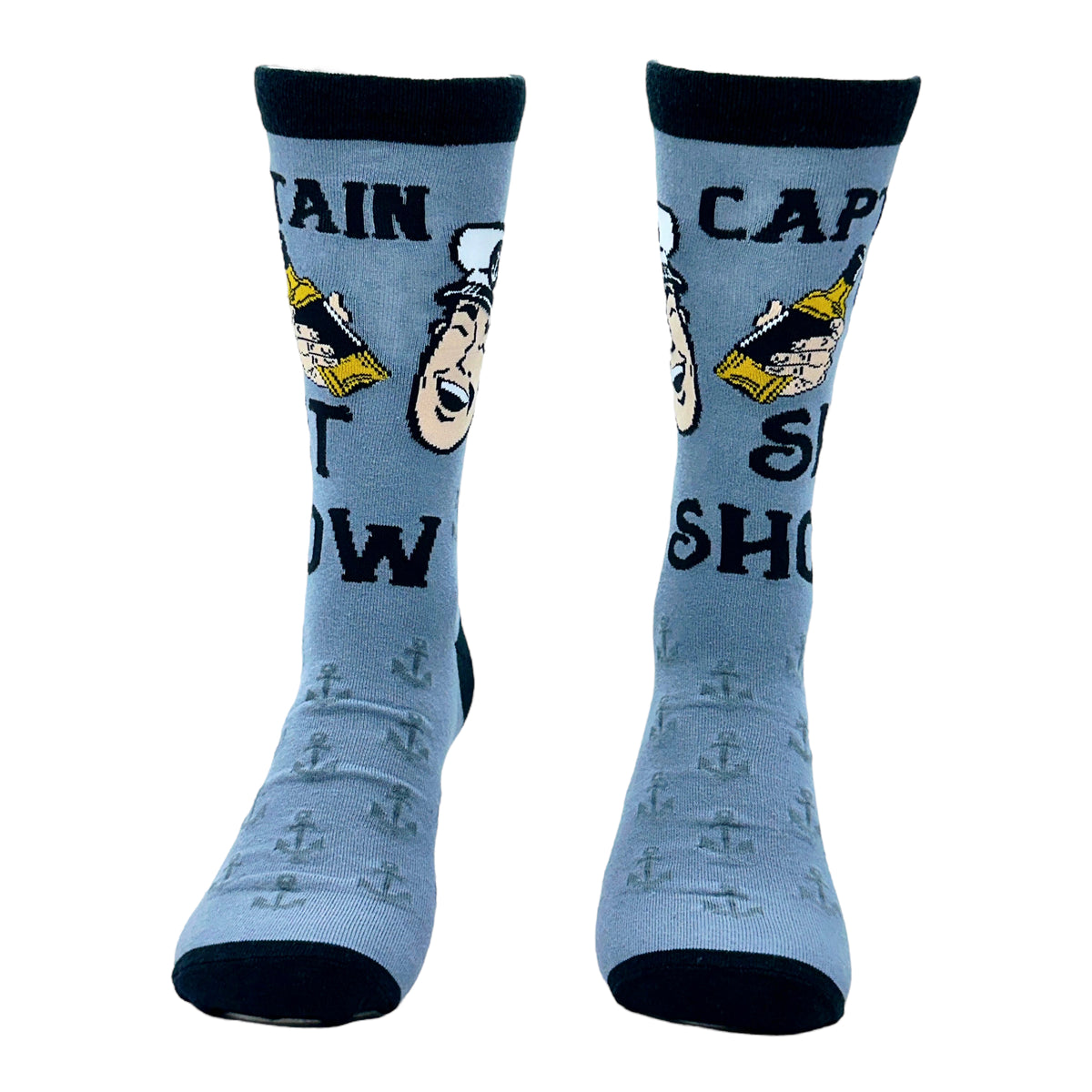 Men&#39;s Captain Of The Shit Show Socks