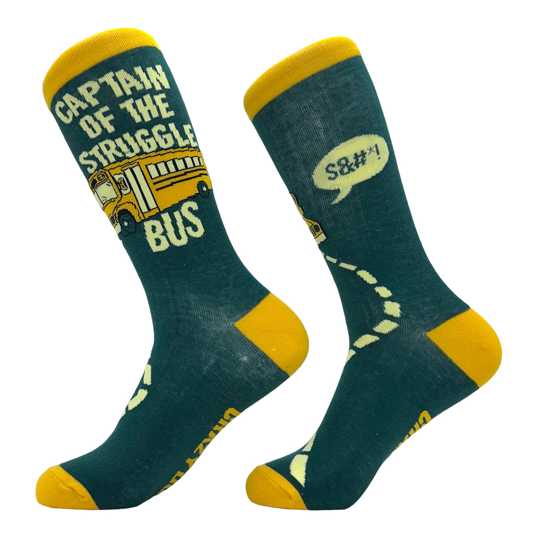 Women's Captain Of The Struggle Bus Socks