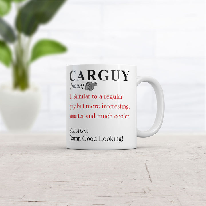 Car Guy Definition Mug