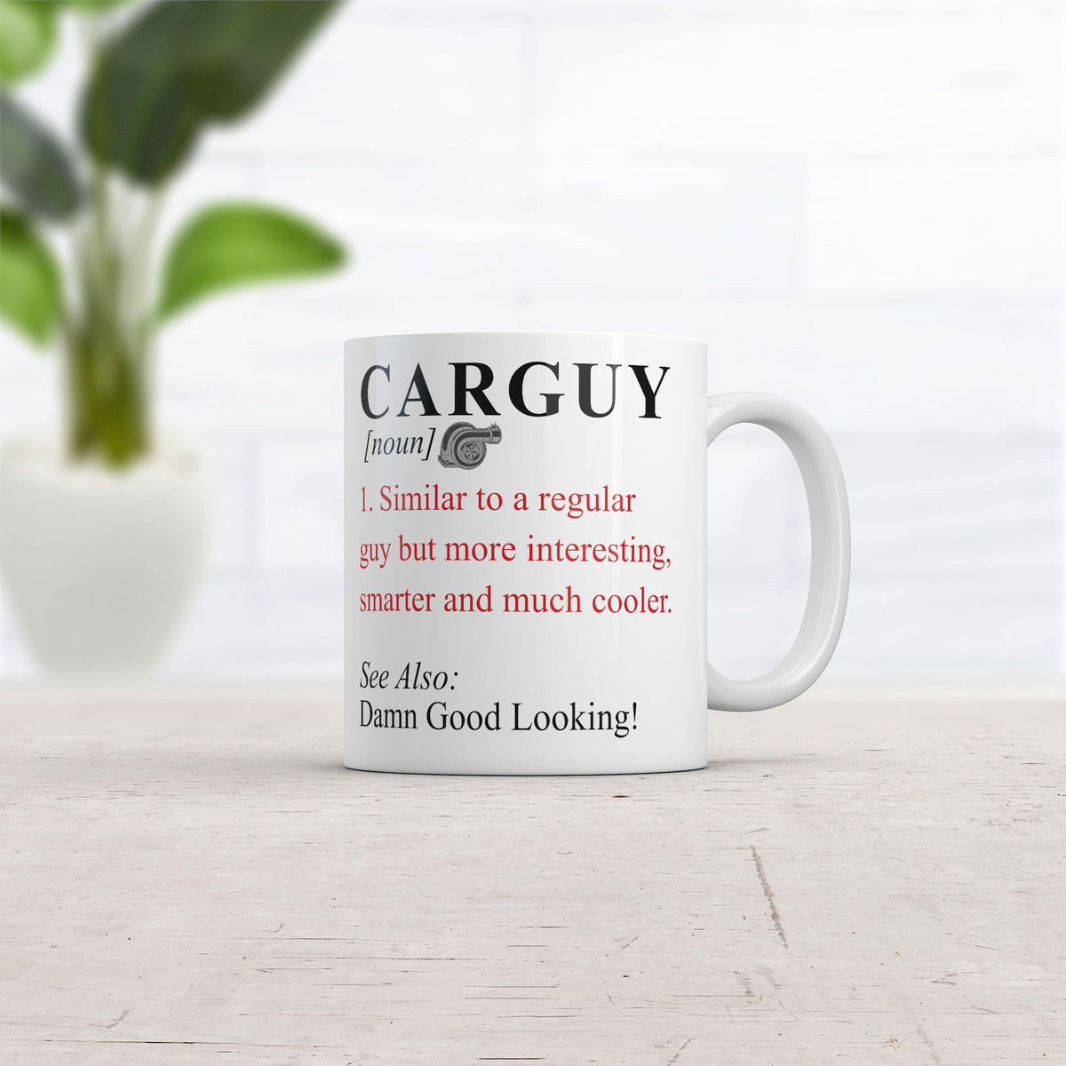 Car Guy Definition Mug