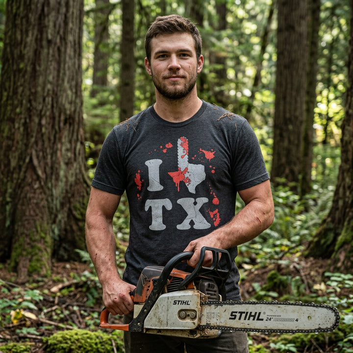 I Chainsaw Texas Men's T Shirt