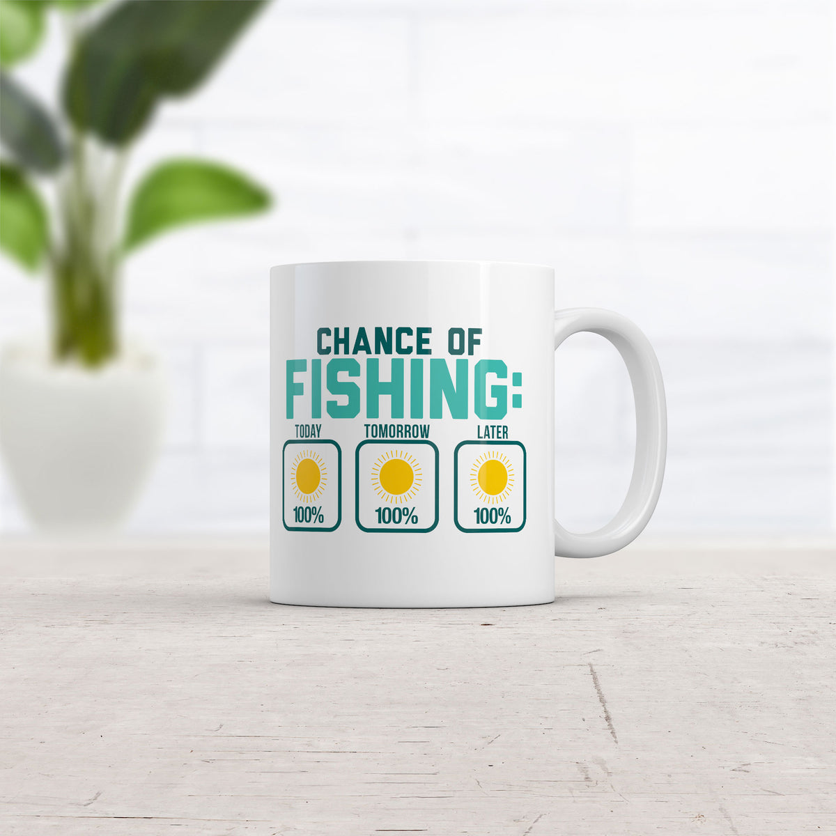 Chance Of Fishing Mug