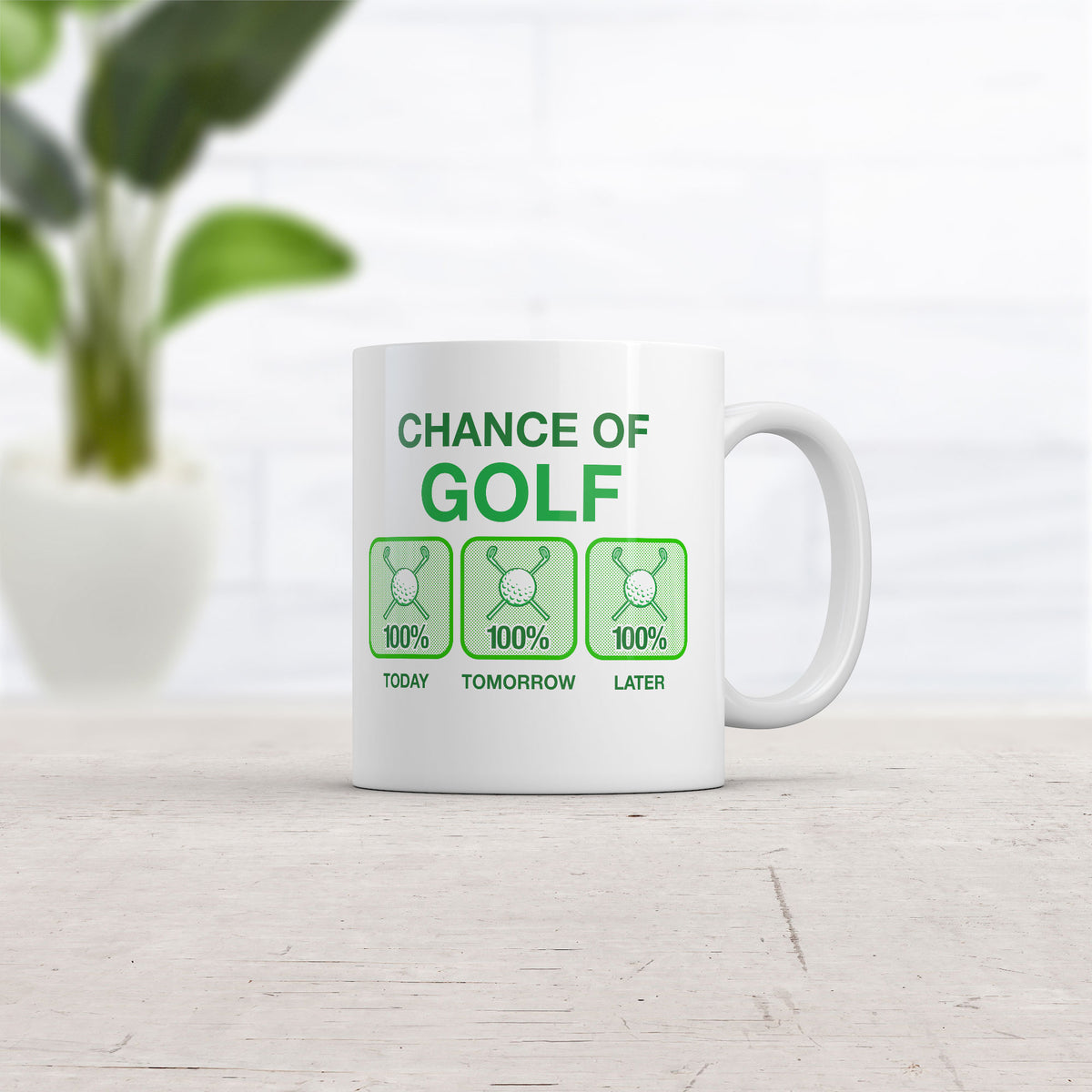 Chance Of Golf Mug