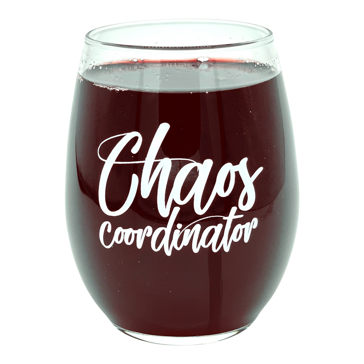 Funny White Chaos Coordinator Nerdy Sarcastic Tee