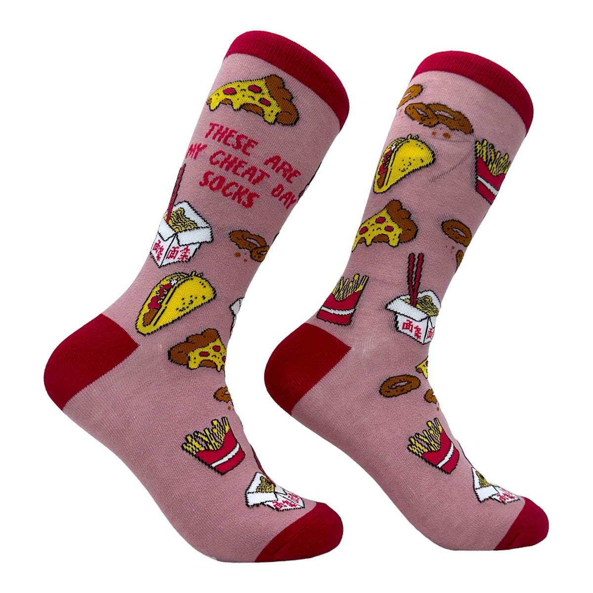 Funny Muli - Cheat Day Women&#39;s These Are My Cheat Day Socks Sock Nerdy Food Fitness Sarcastic Tee