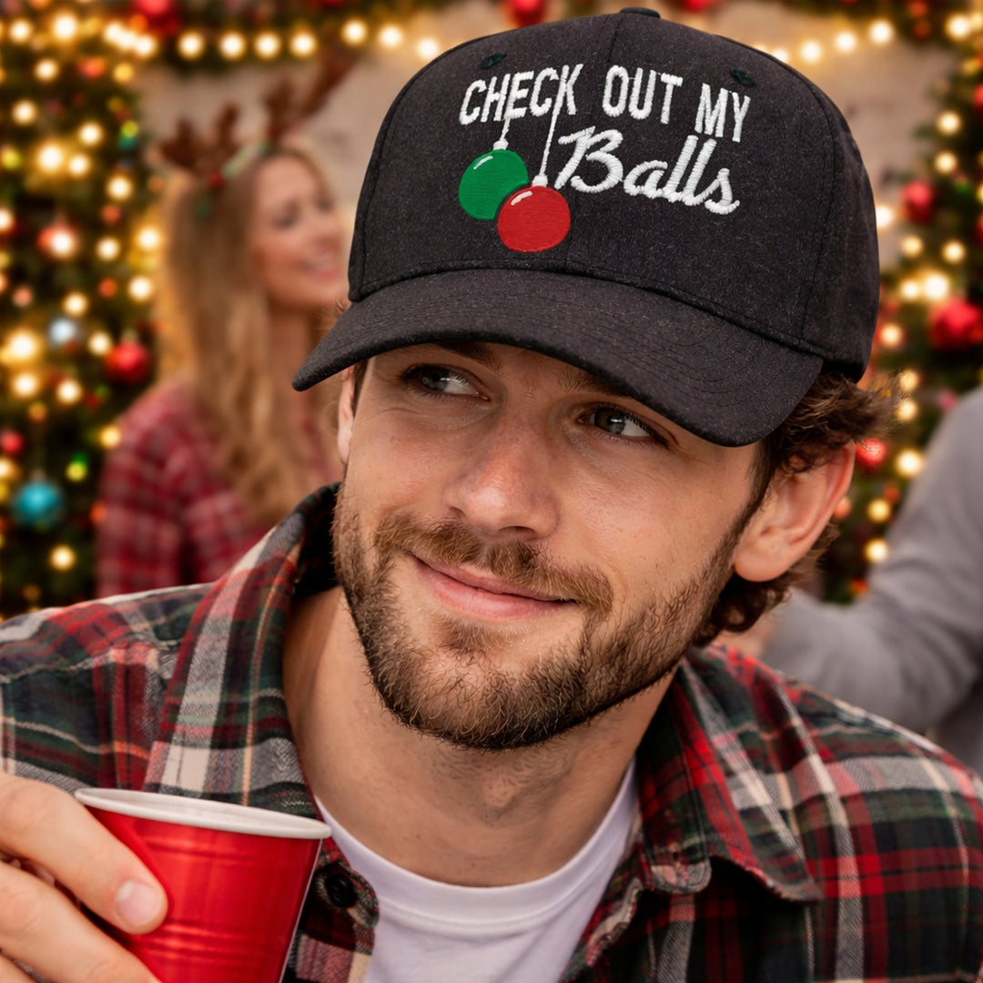 Check Out My Balls Hat