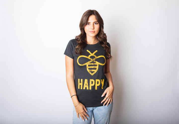 Bee Happy Women's T Shirt
