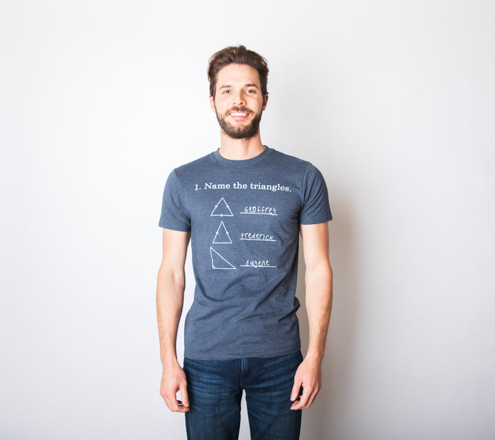 Name The Triangles Men's T Shirt