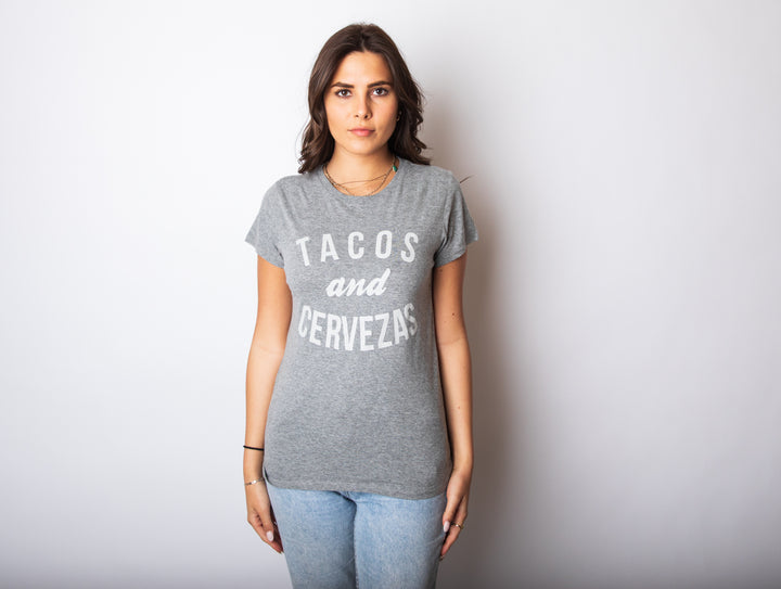 Tacos and Cervezas Women's T Shirt