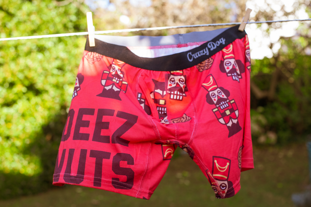 Deez Nuts Christmas Boxer Briefs