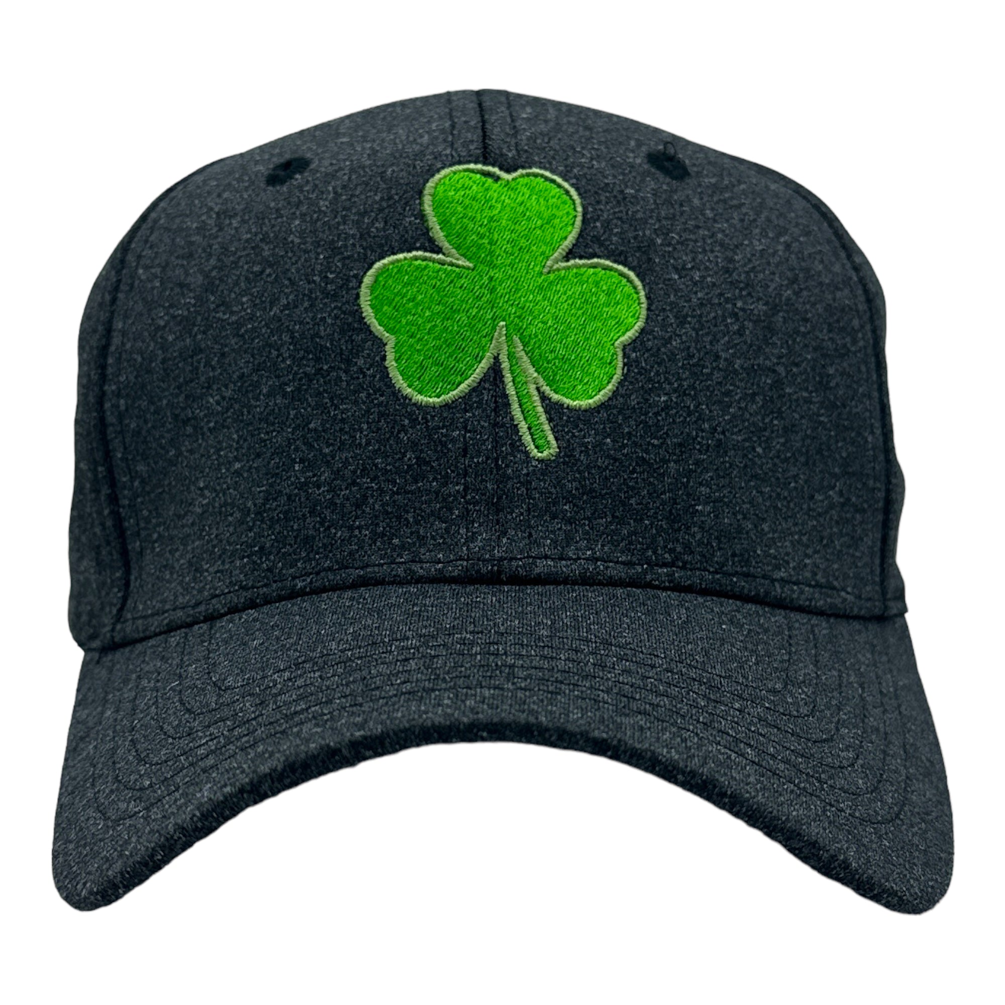 Funny Black - Clover Clover Hat Nerdy Saint Patrick's Day Tee