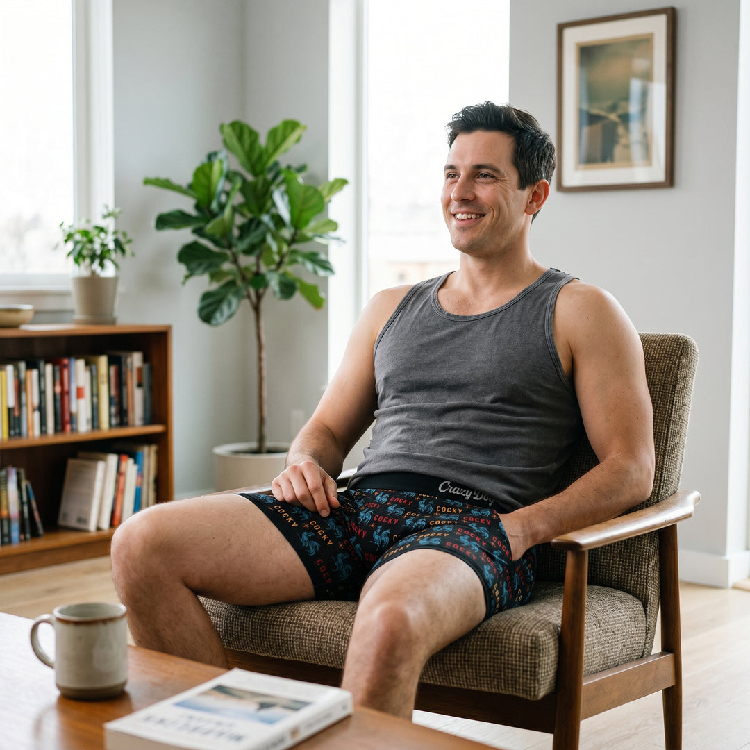Cocky Boxer Briefs