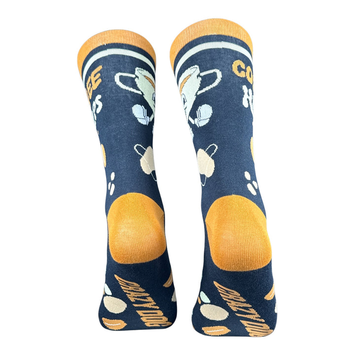 Coffee Helps But Im Still A Bitch Socks
