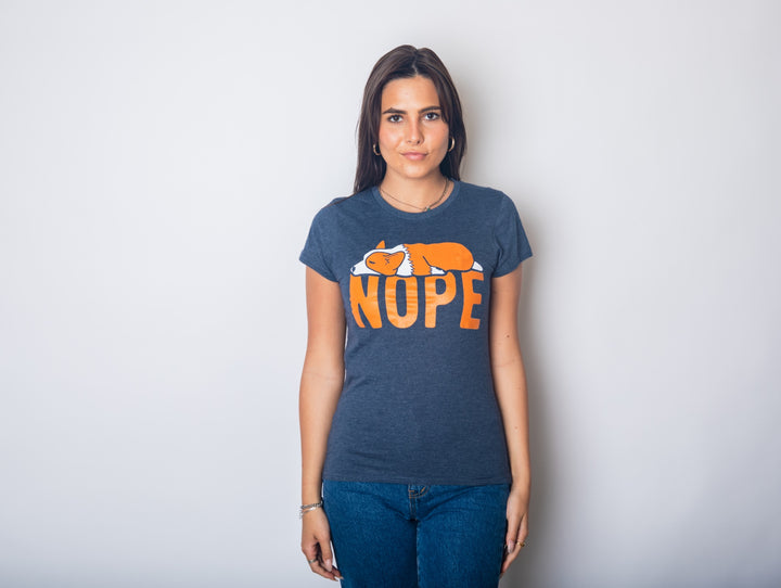 Nope Corgi Women's T Shirt