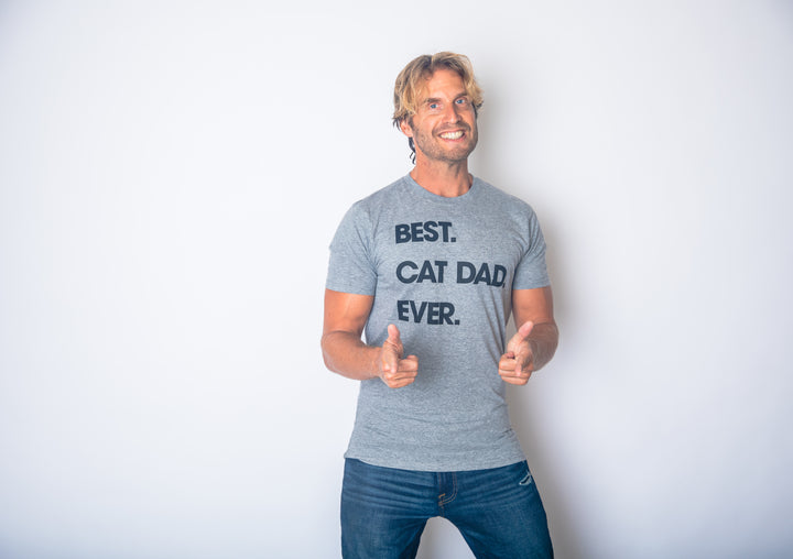 Best Cat Dad Ever Men's T Shirt