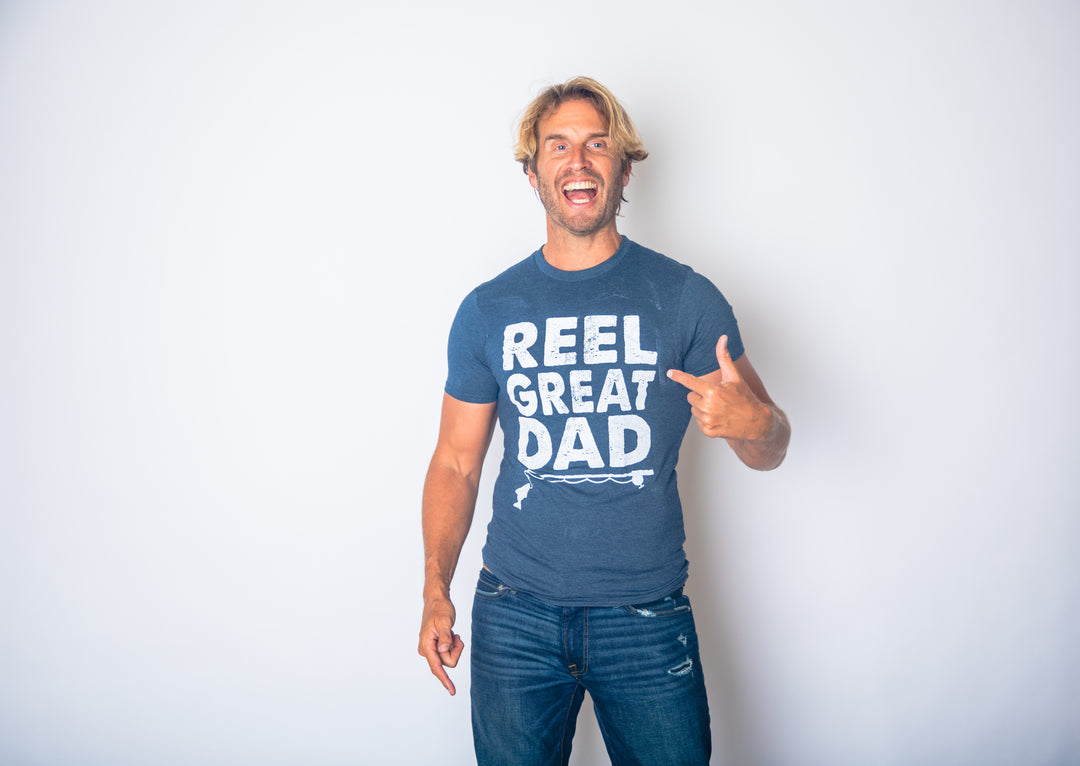Reel Great Dad Men's T Shirt