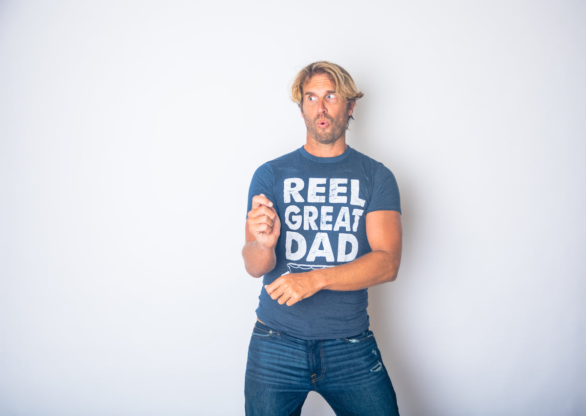 Reel Great Dad Men&#39;s T Shirt