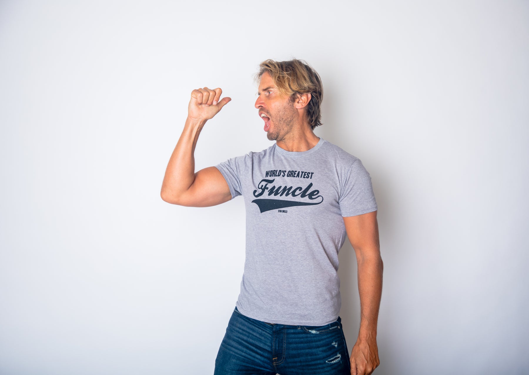 Fun top uncle shirt