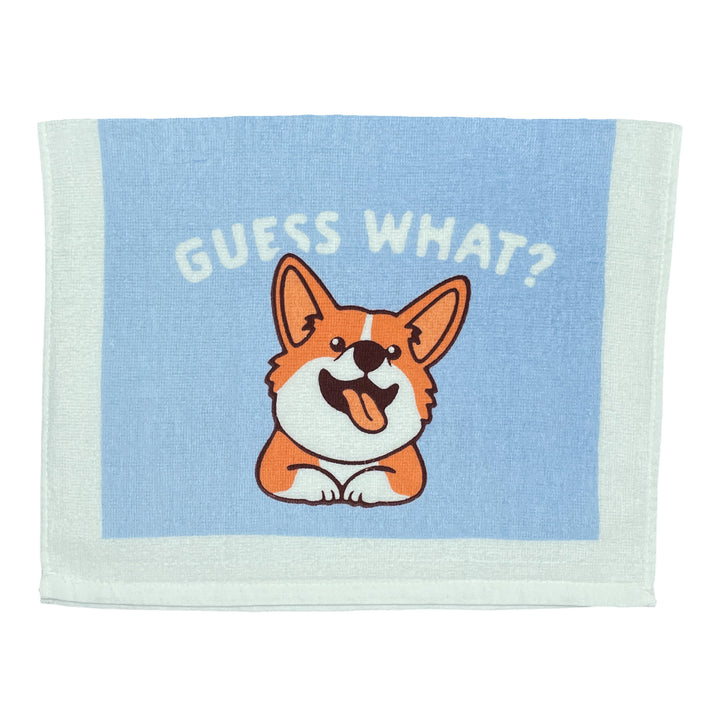 Funny Guess What Corgi Butt Guess What Corgi Butt Tea Towel Nerdy Dog Tee