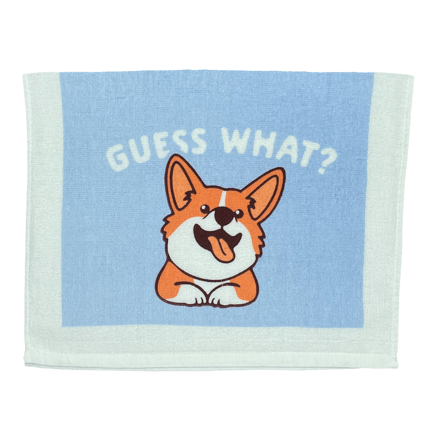 Funny Guess What Corgi Butt Guess What Corgi Butt Tea Towel Nerdy Dog Tee