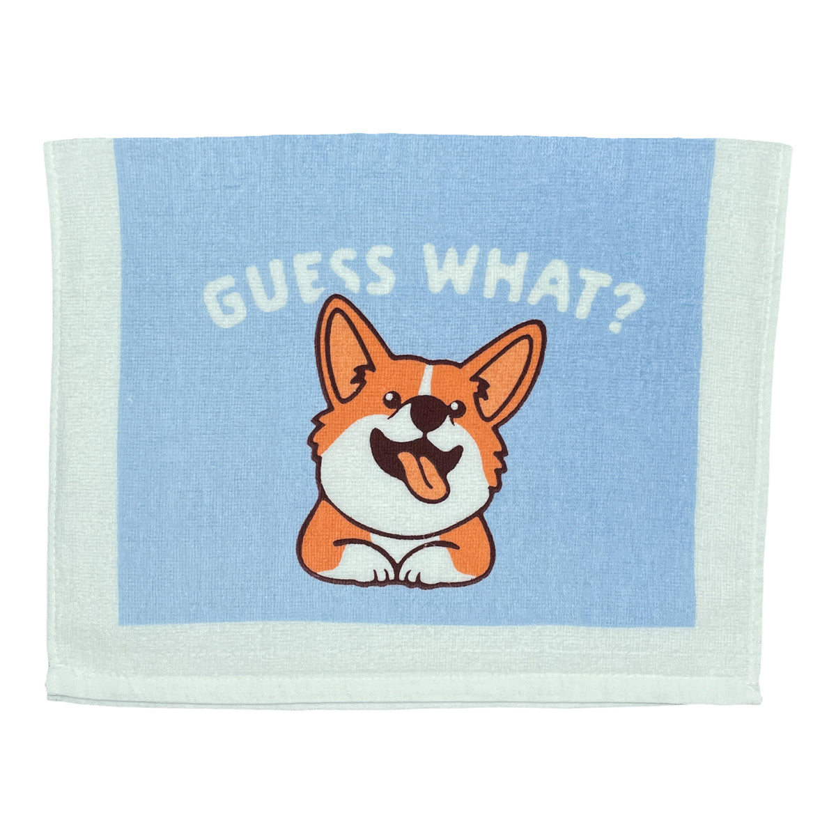 Funny Guess What Corgi Butt Animal Tea Towels Nerdy Dog Tee