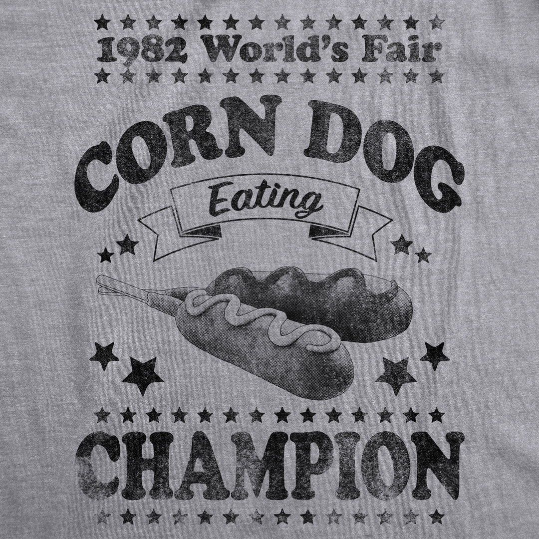 Corn Dog Eating Champion 1982 Men's T Shirt