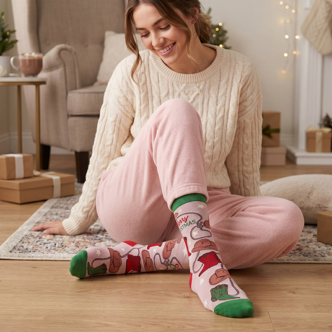 Women's Merry Christmas Yall Socks