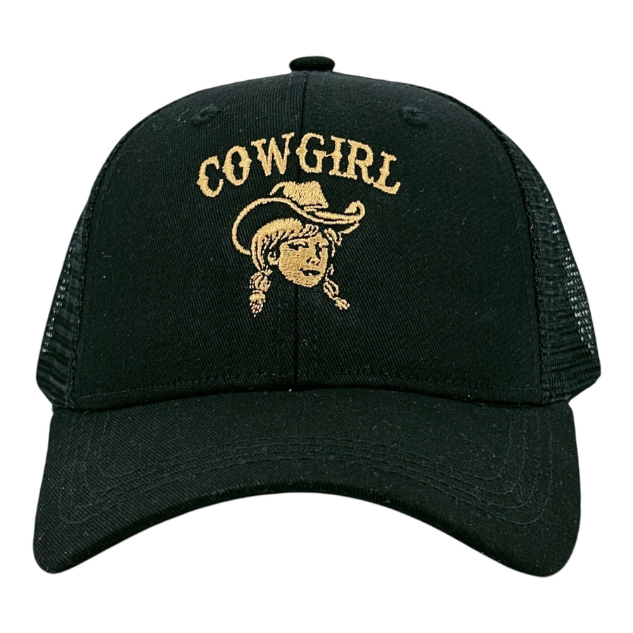 Funny Heather Black - Cowgirl Cowgirl Nerdy Tee