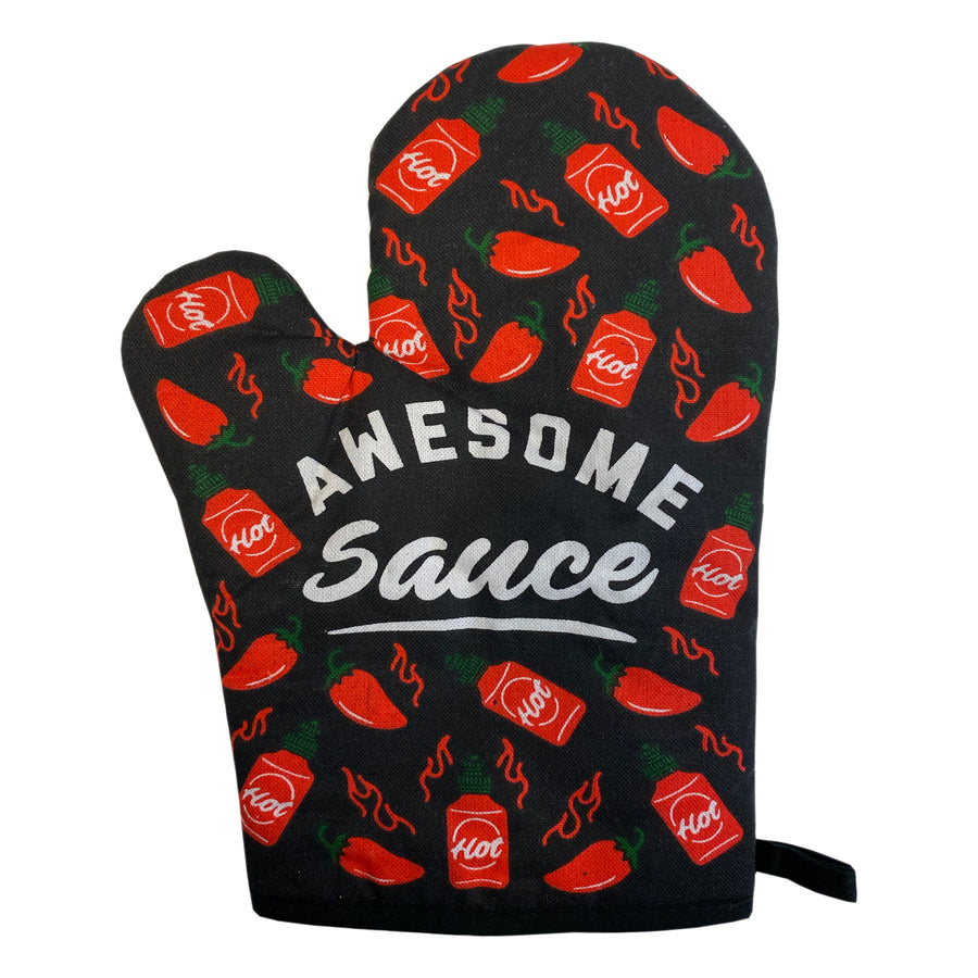Funny Black Awesome Sauce Nerdy Food Tee